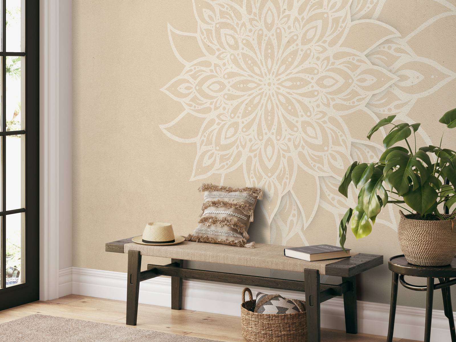 Mandala Beige Elegance