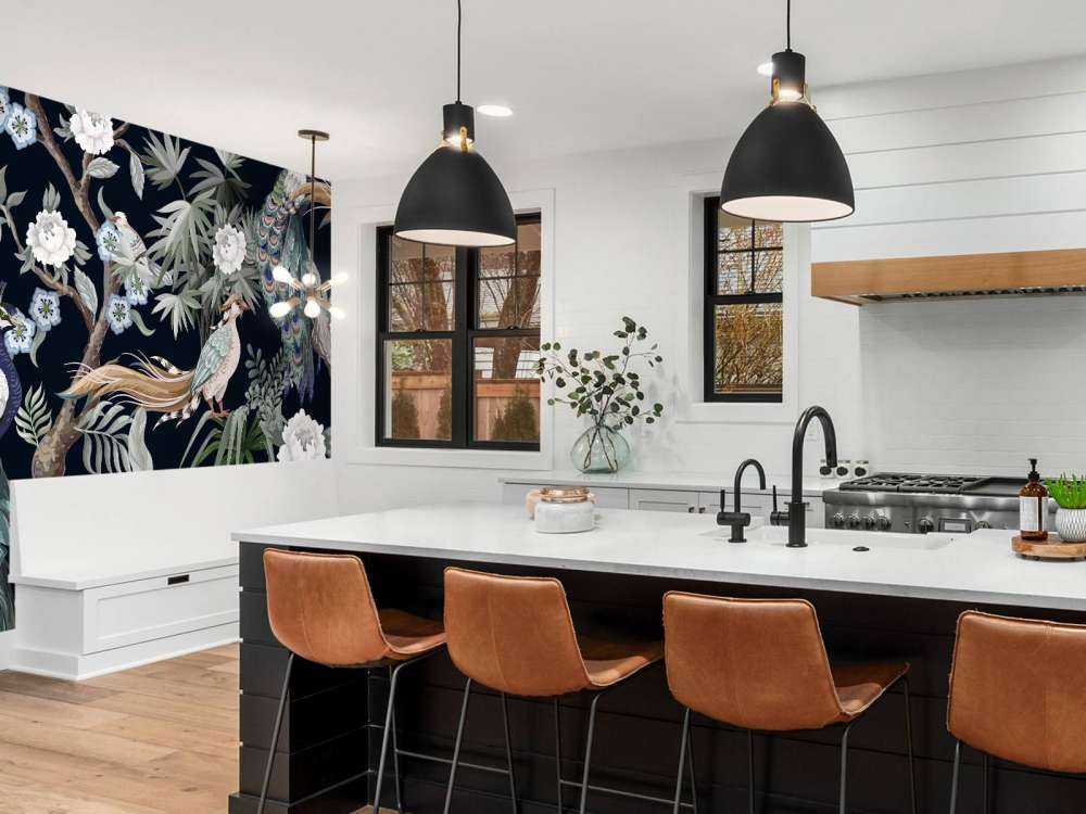 Paon en floraison nocturne