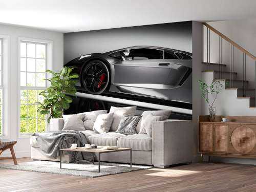 Lamborghini grise
