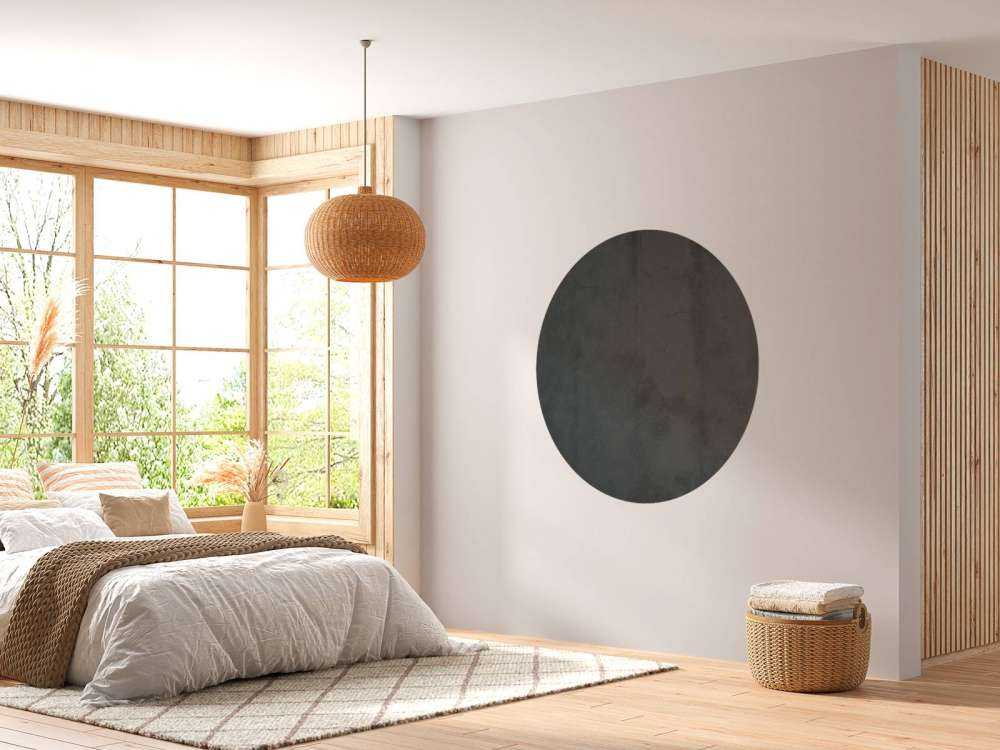 Béton noir olive