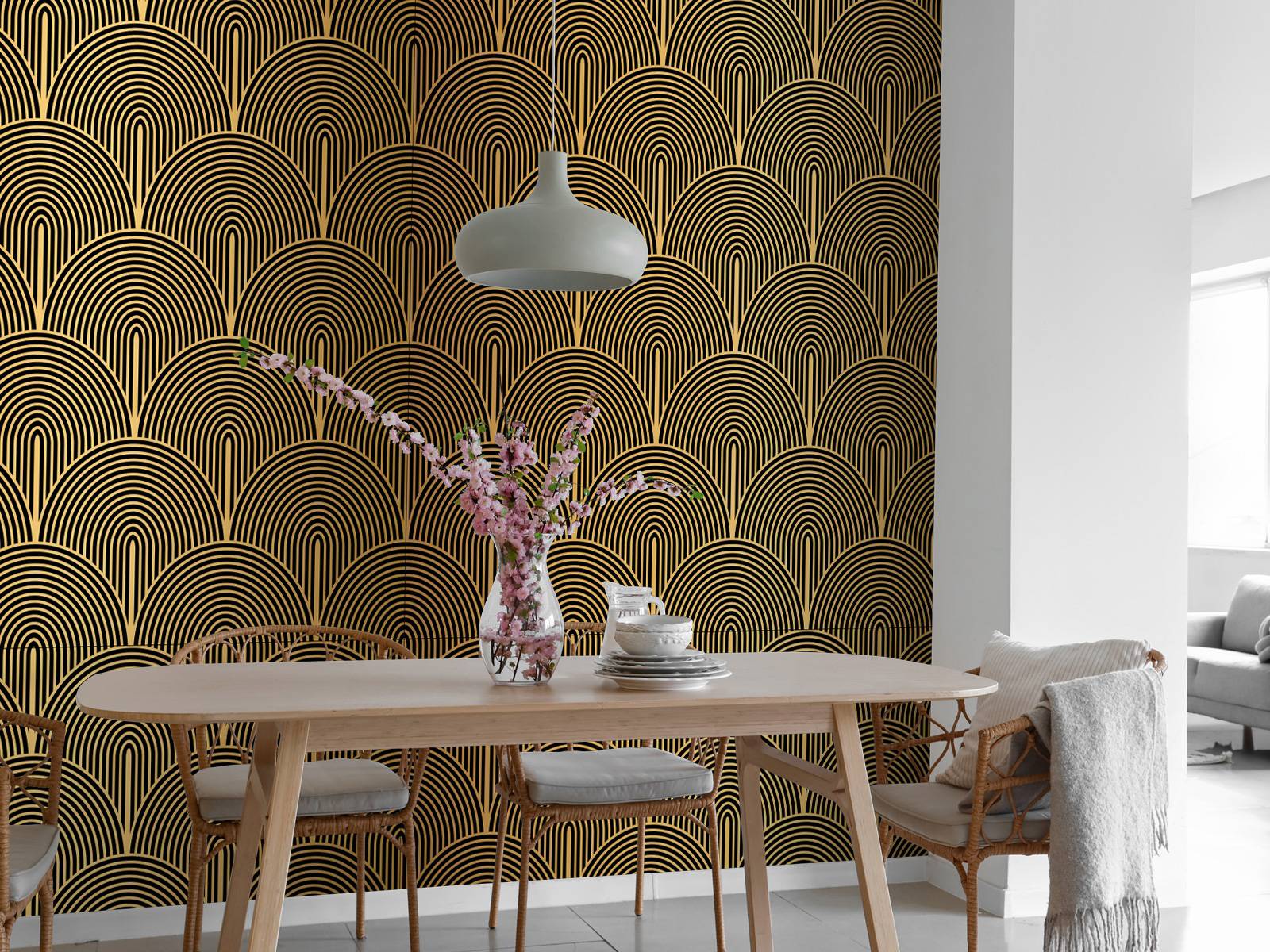 Papier peint Art déco