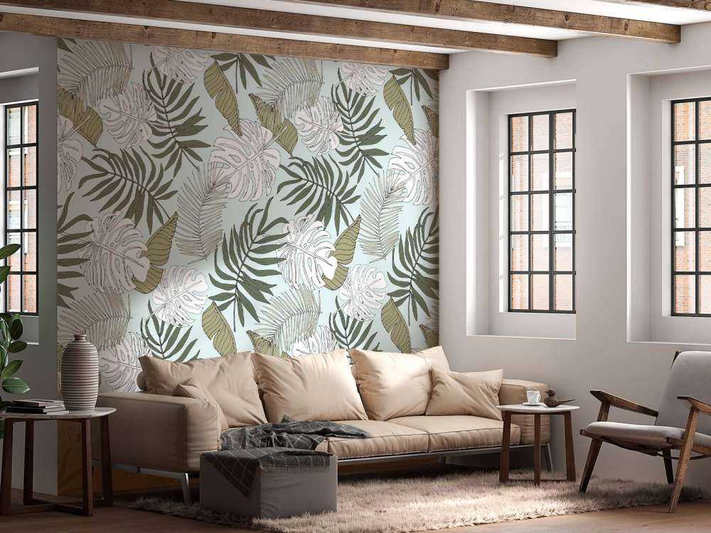 Feuilles exotiques