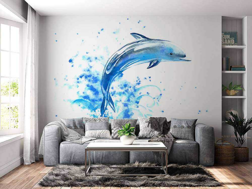 Dauphin sauteur