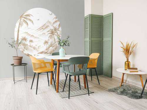Baie Paisible aux Palmiers, taupe