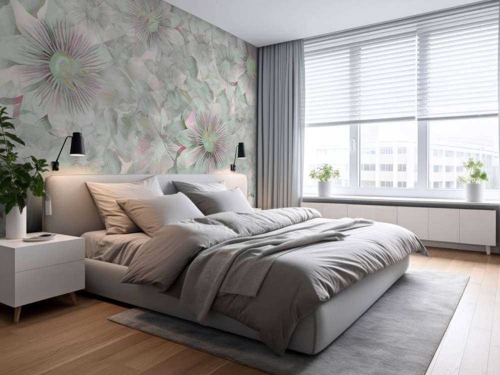 Élégance Botanique Aquarelle Rose Pâle