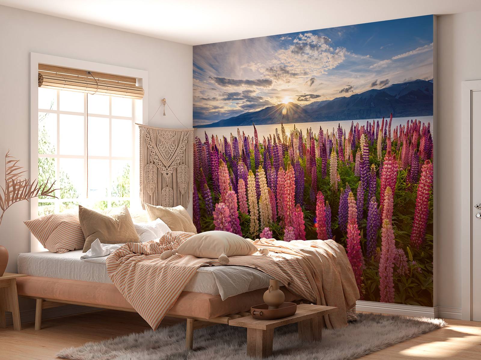Lupins lakeside