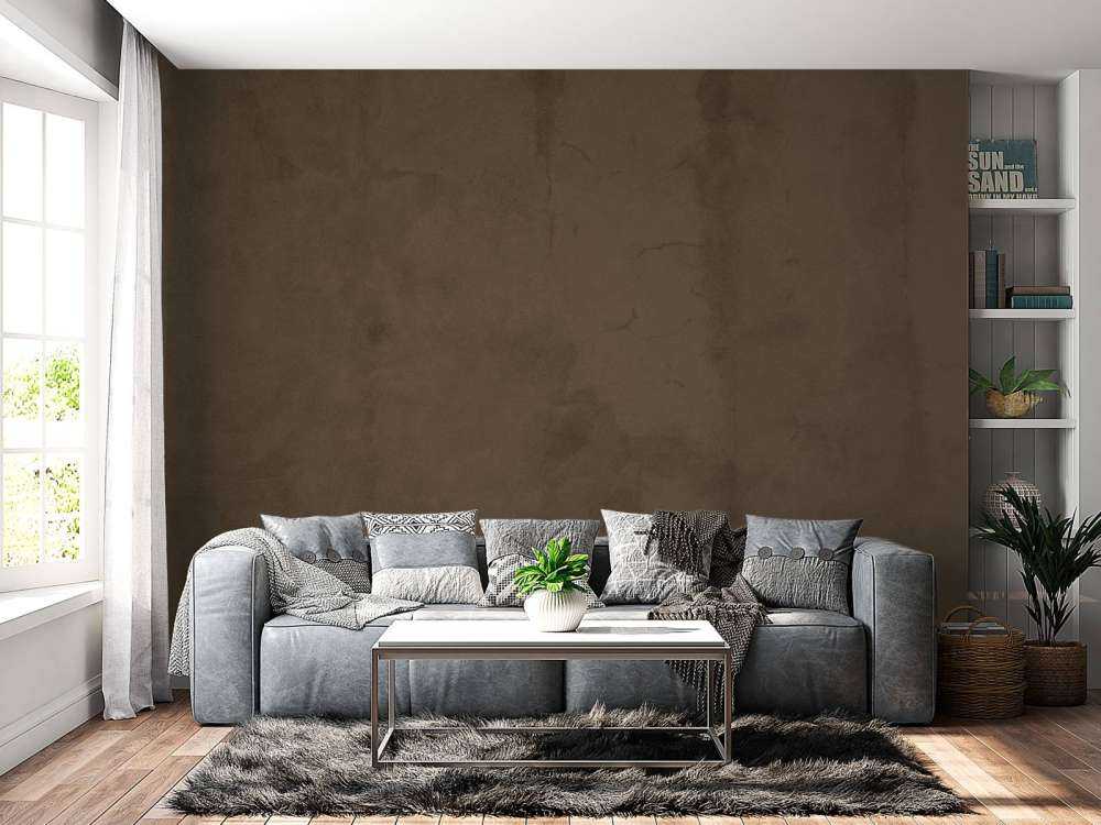 Béton marron royal