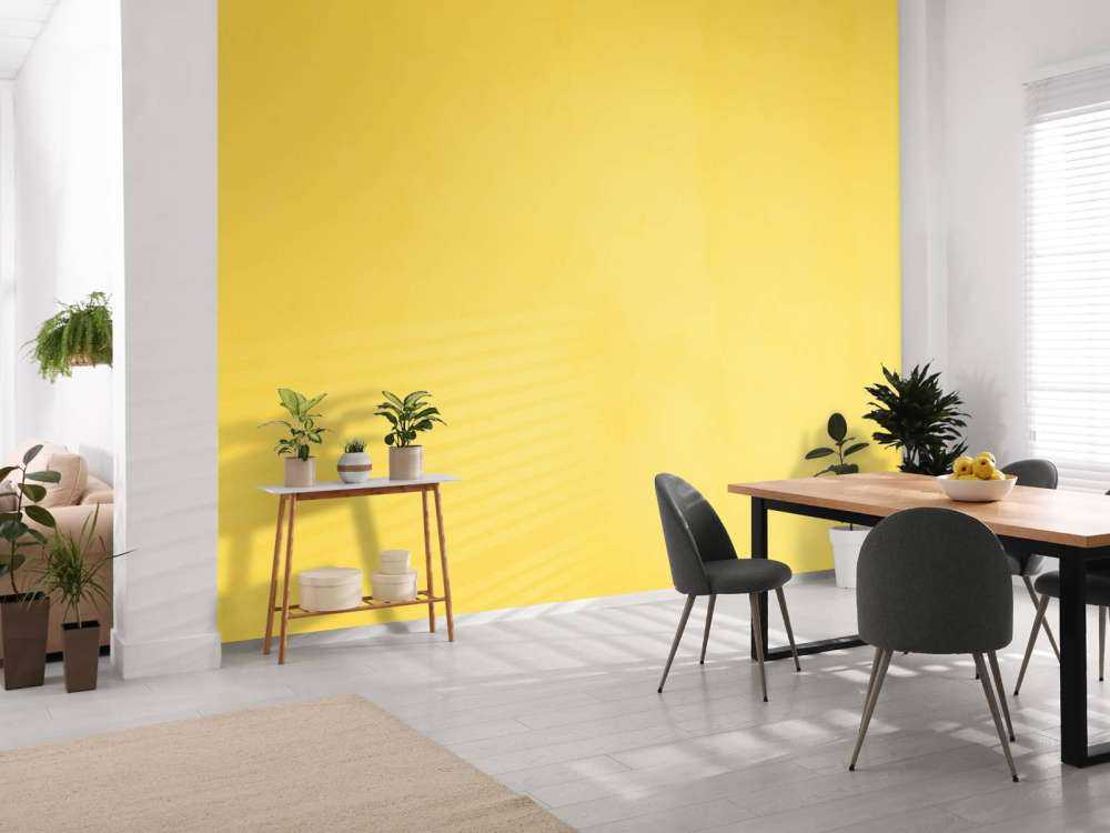 Béton jaune minion