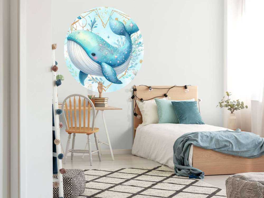 Baleine magique dans les rêves océaniques