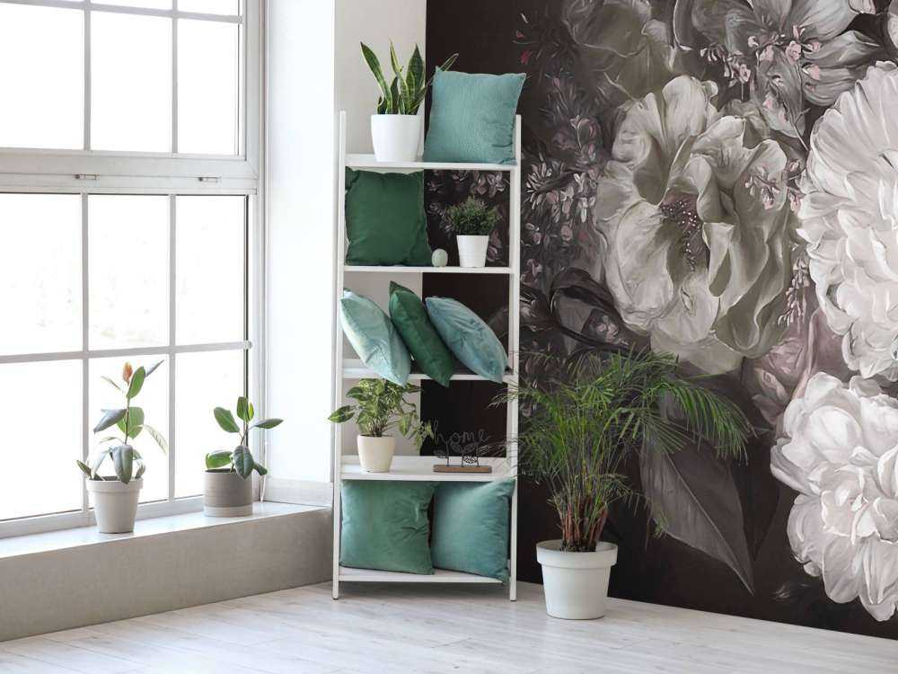 Bouquet avec lilas vert