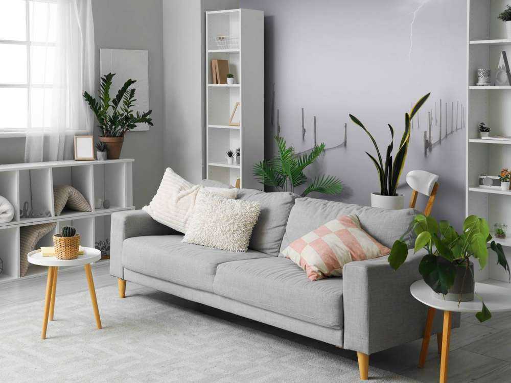 Filet de pêche avec brouillard et orage