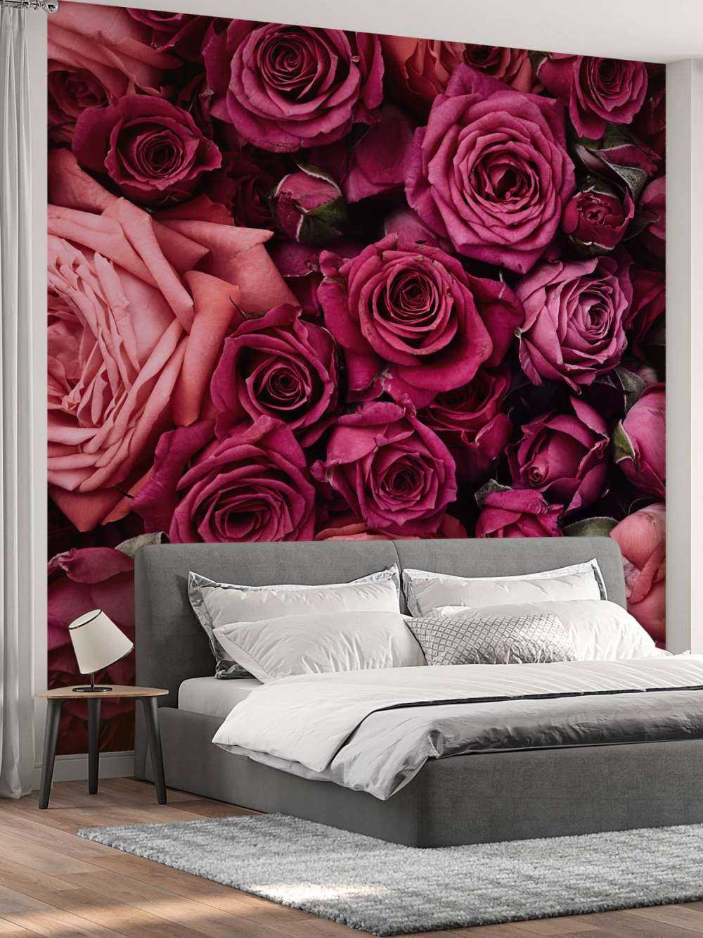 Les roses roses
