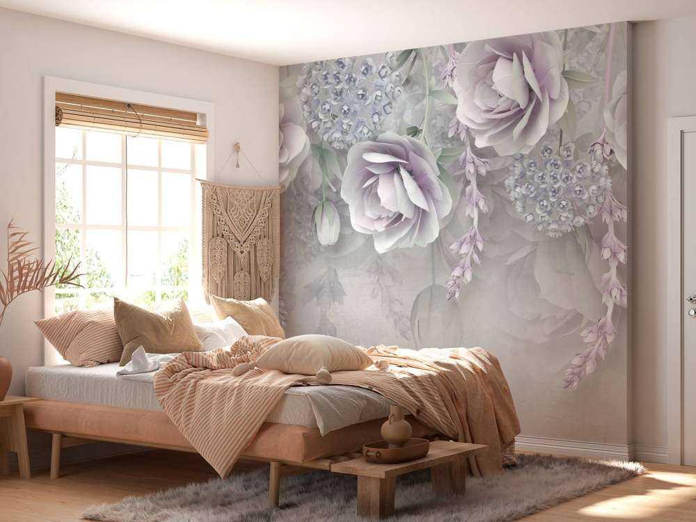 Mur de fleurs