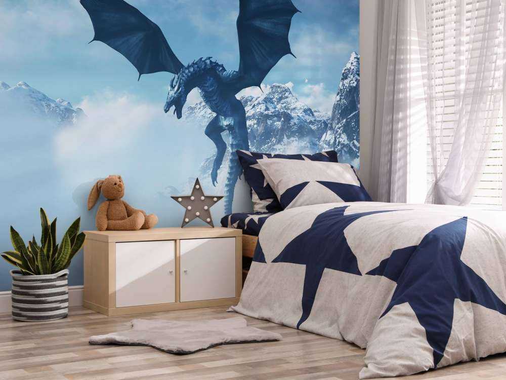 Dragon de glace volant