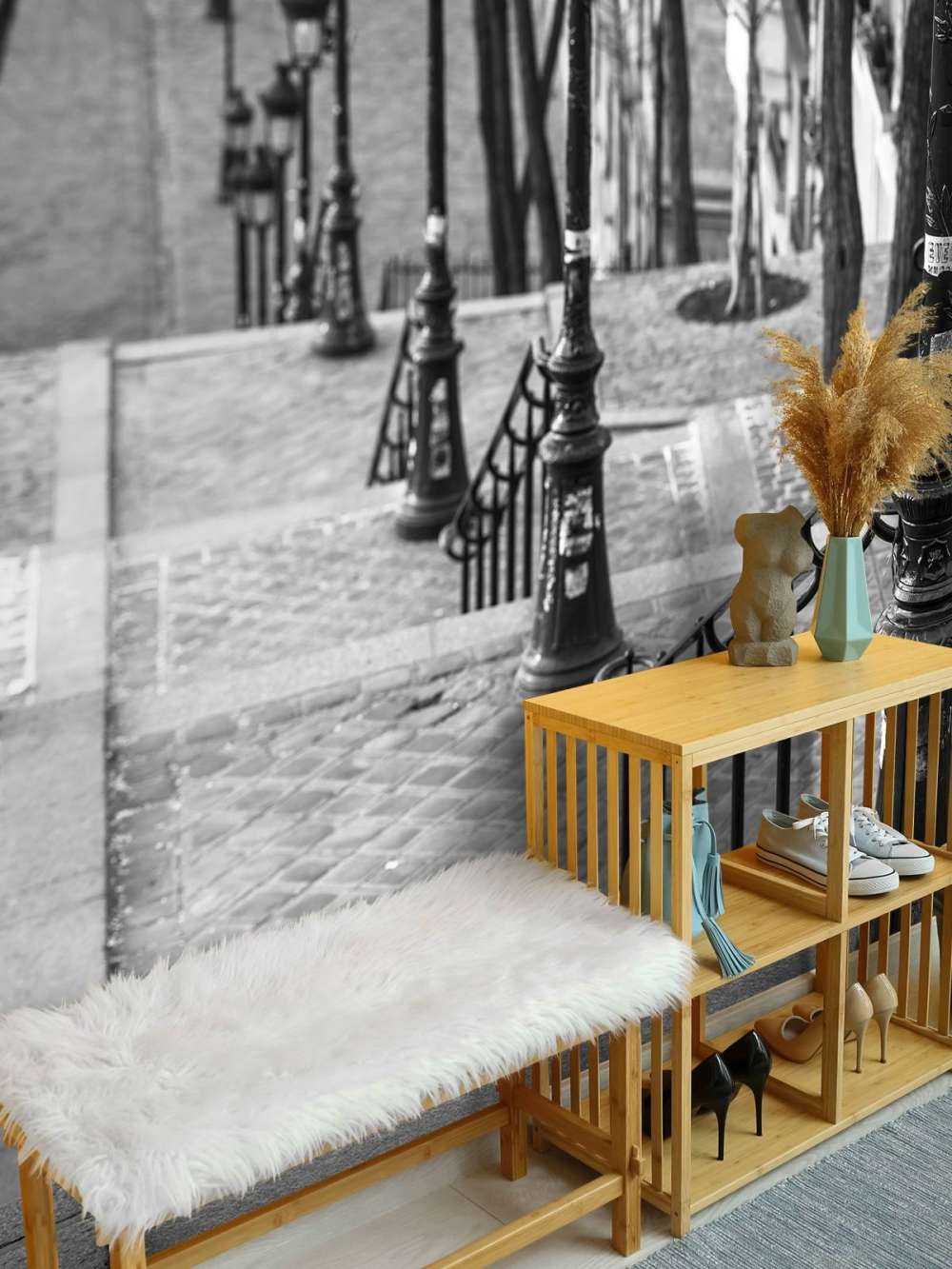 Les célèbres escaliers de Montmartre