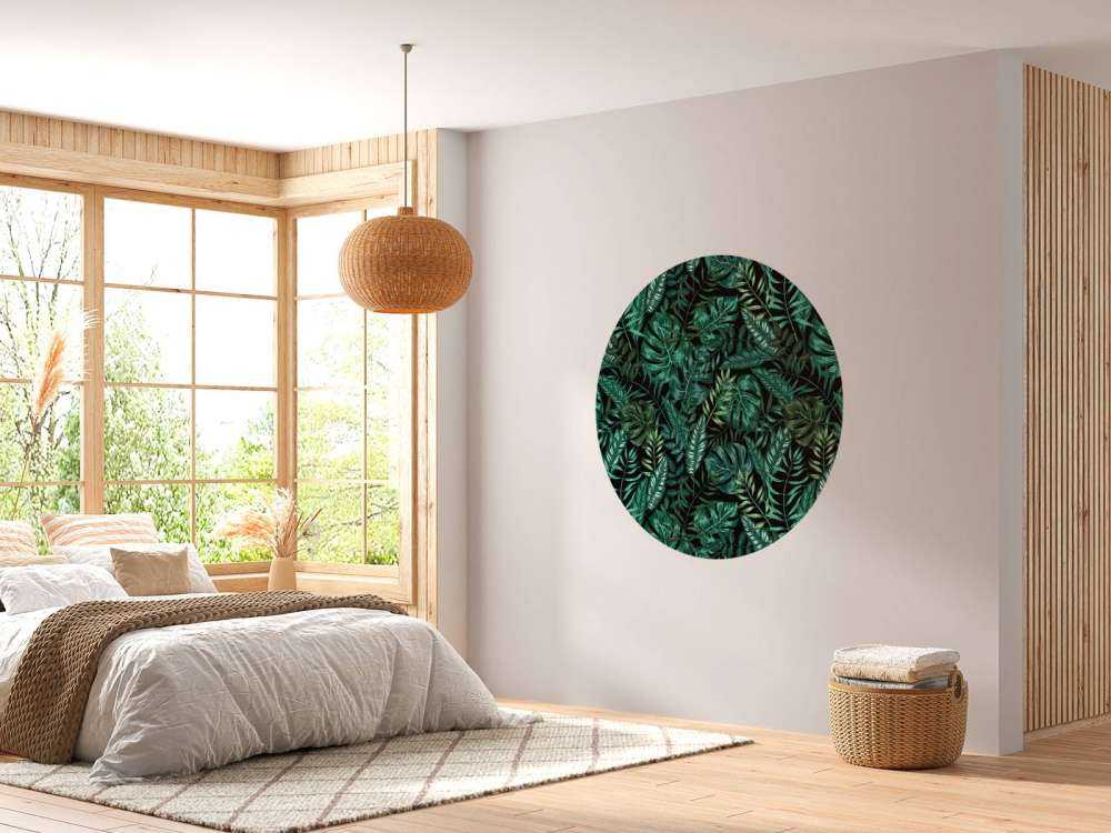 Illustration de feuilles vertes