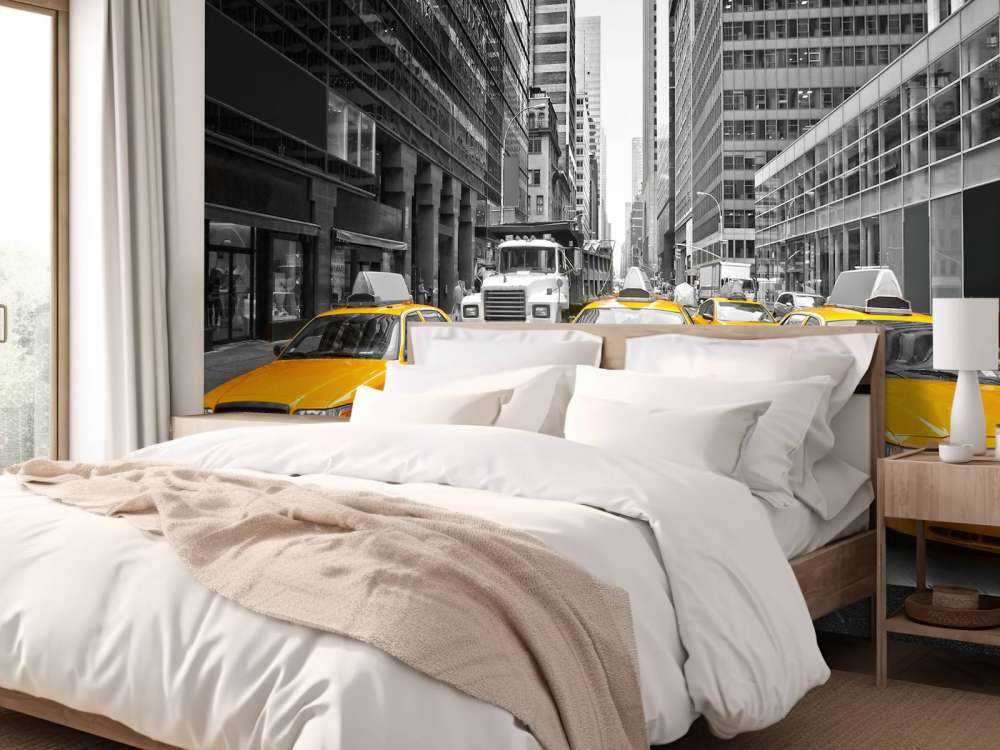 Taxis jaunes à New York