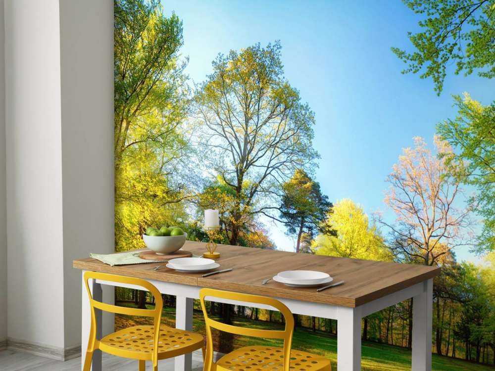 Paysage printanier