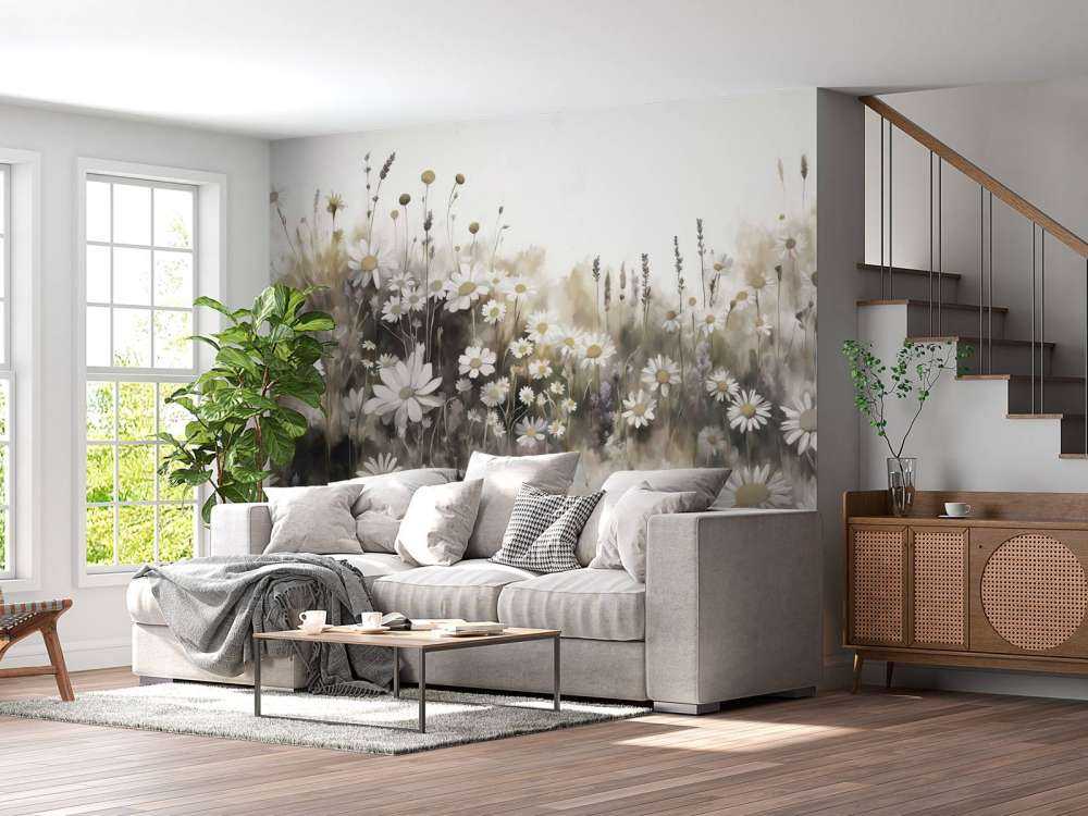 Crème de prairie de marguerites silencieuses