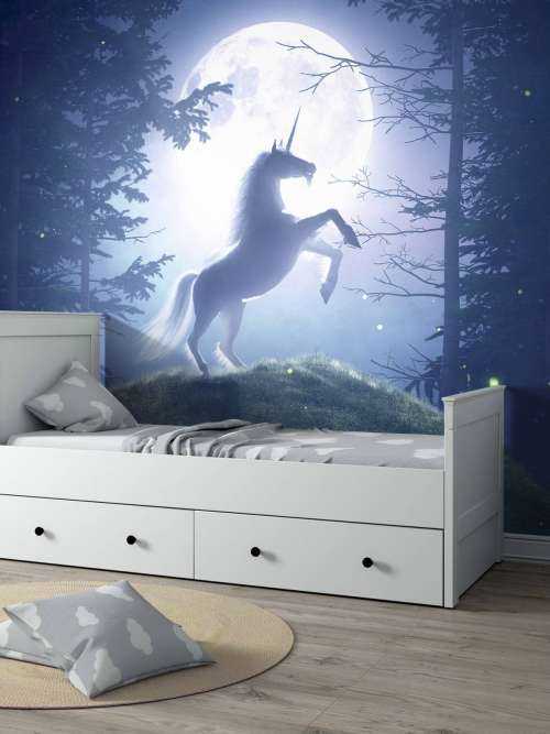 Licorne à la pleine lune