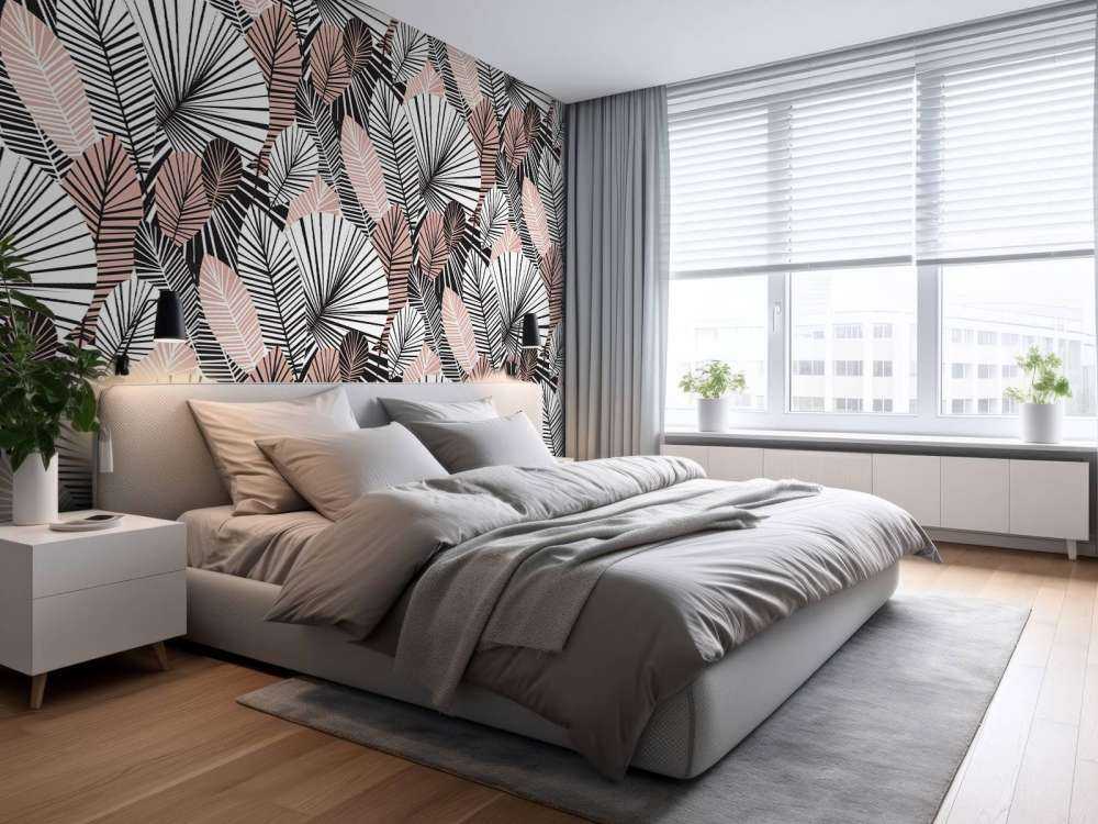 Élégant motif floral