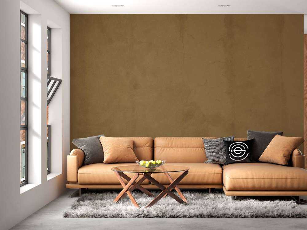 Béton marron coyote