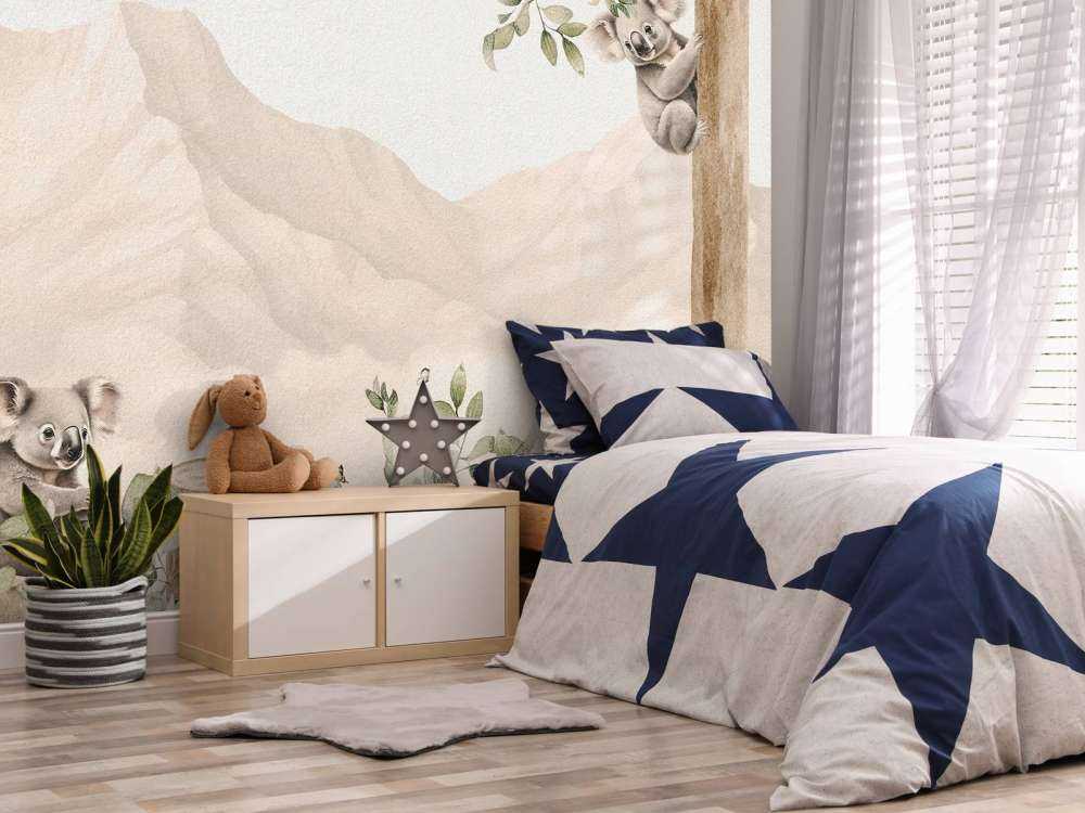 Paysage de koalas