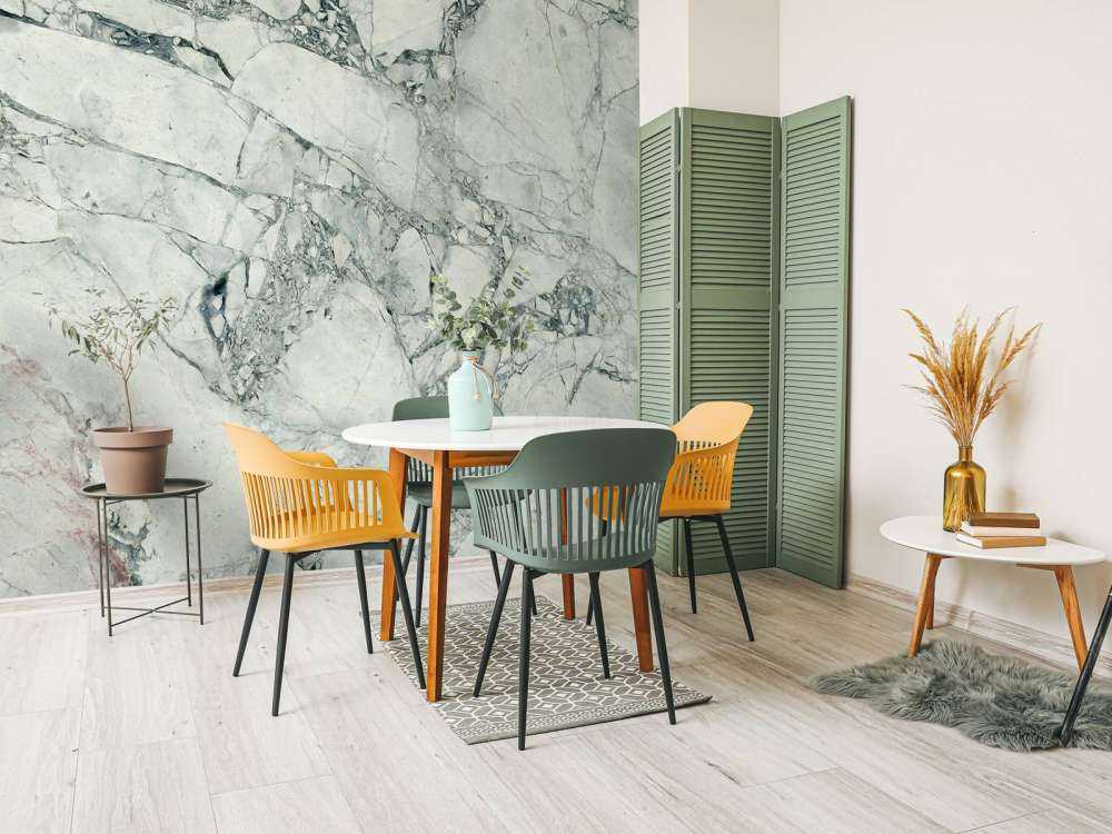 Marbre gris texturé