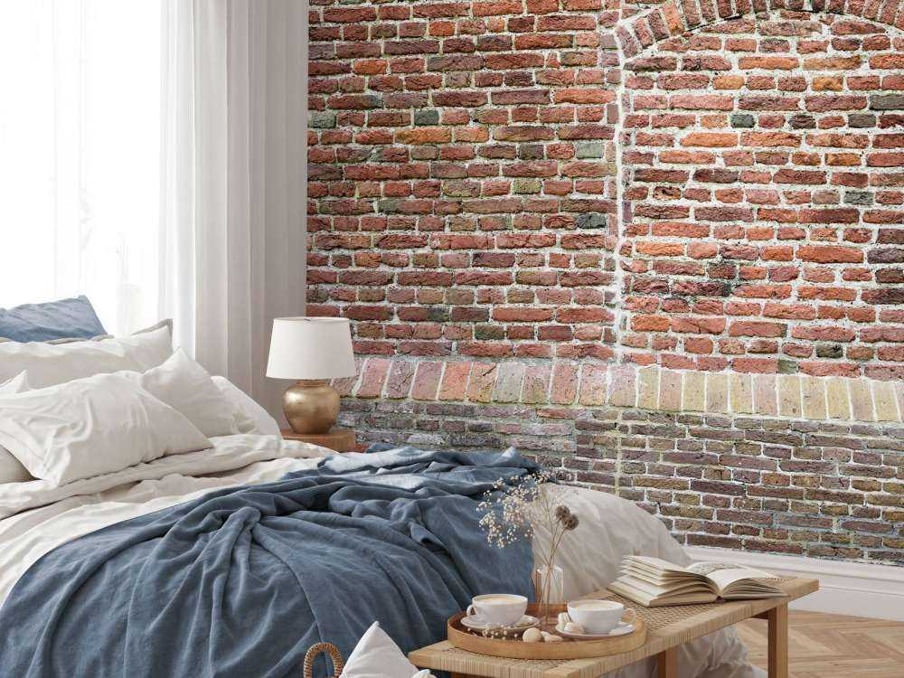 Vieux mur fissuré