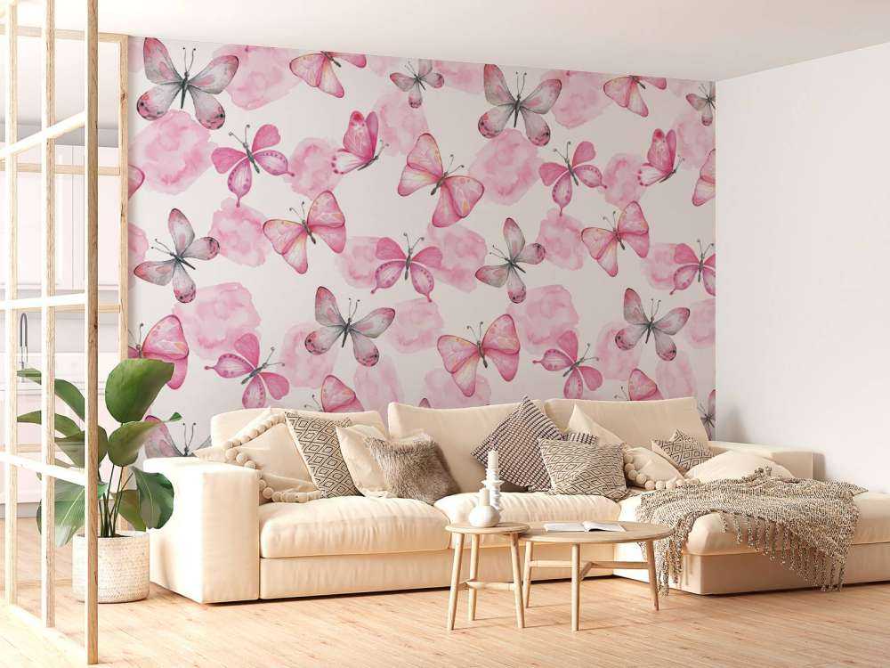 Papillons d'aquarelle