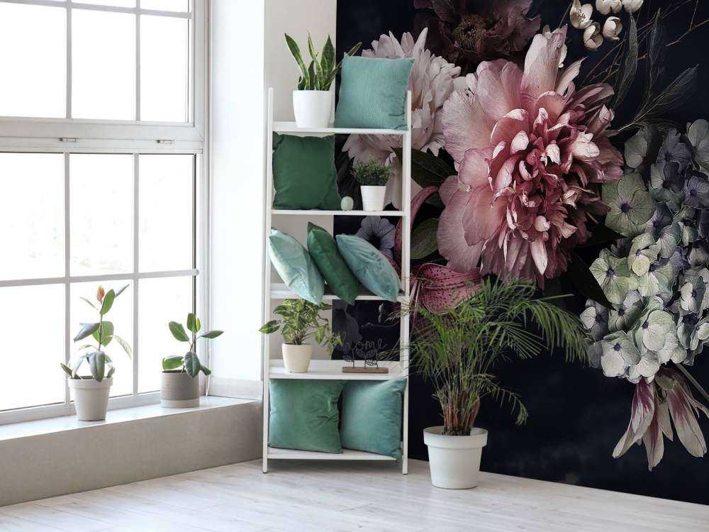 Bouquet de fleurs Vintage