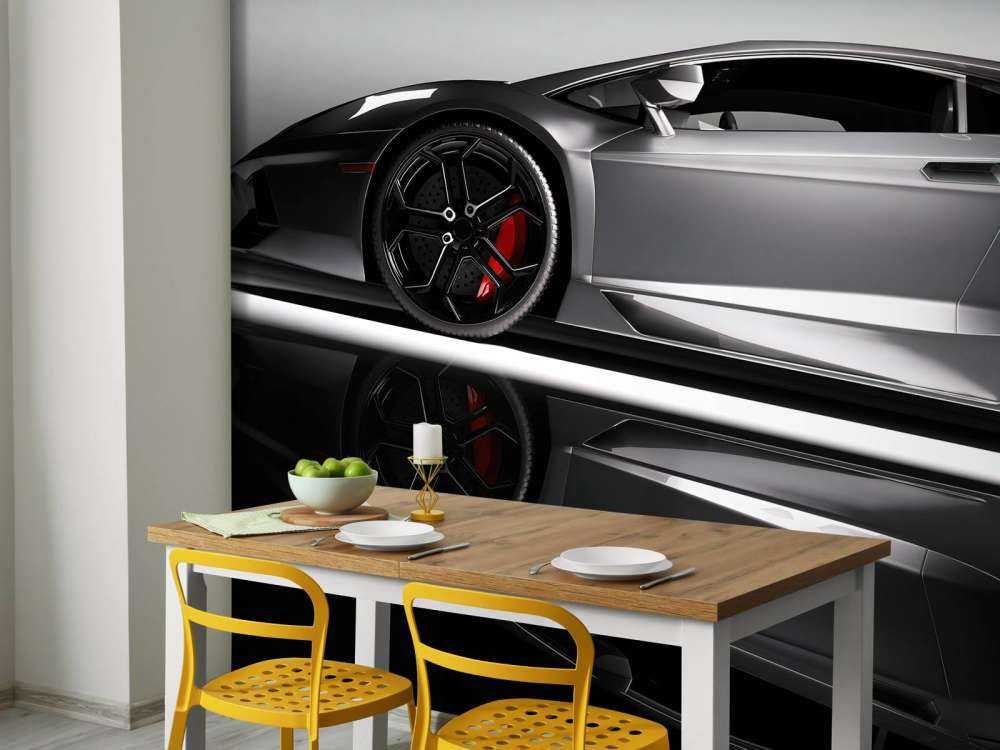 Lamborghini grise