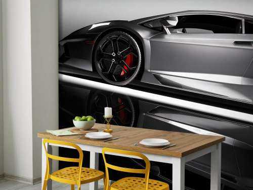 Lamborghini grise