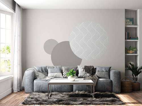Motif Rayures grises