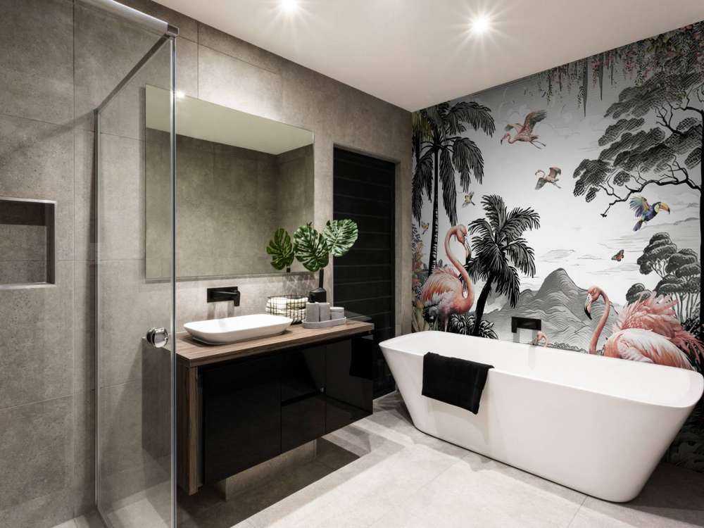 Splendeur d'Oiseaux Exotiques Jungle