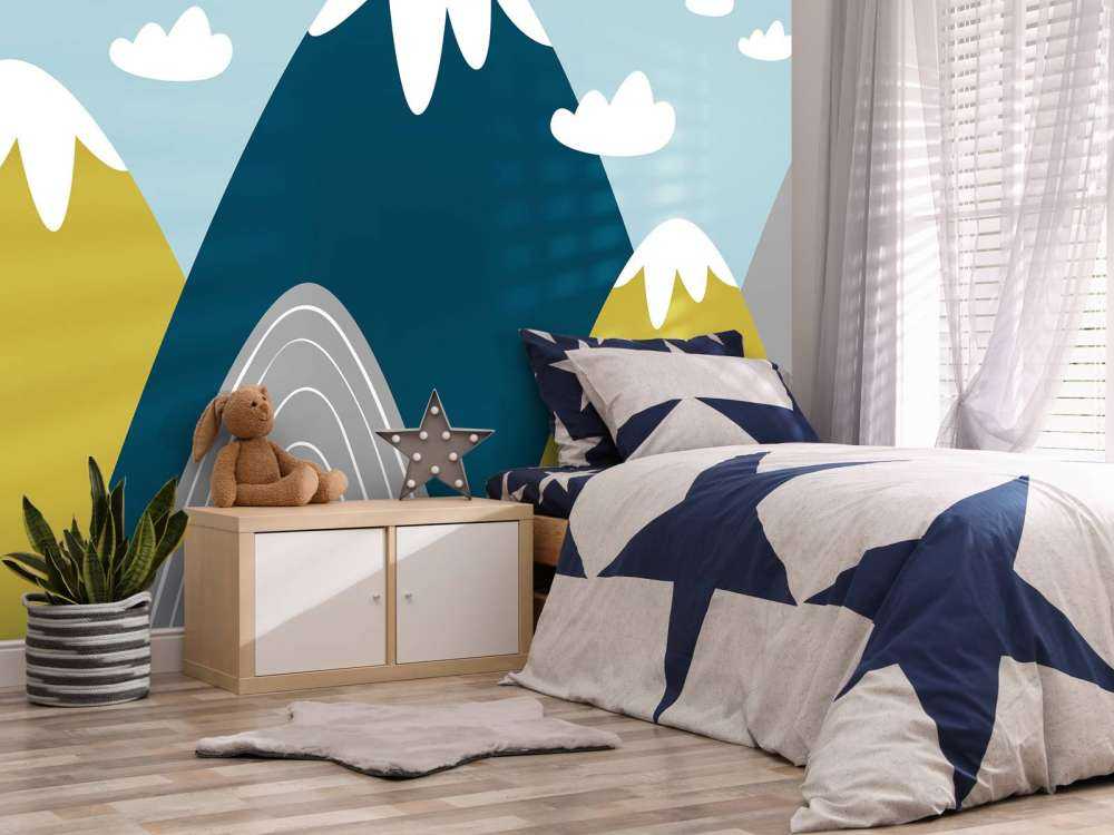 Des montagnes colorées