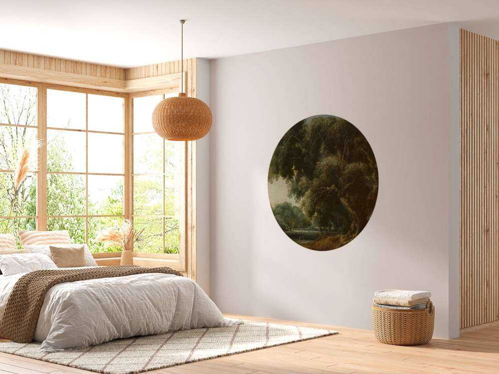 Paysage forestier imaginé
