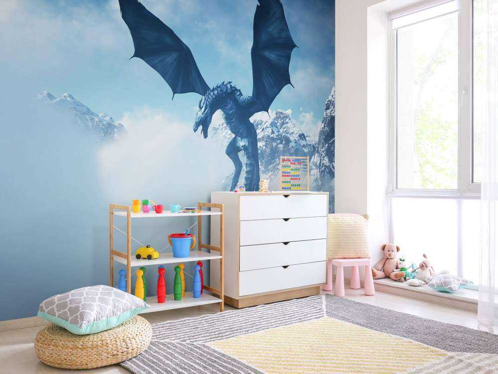 Dragon de glace volant