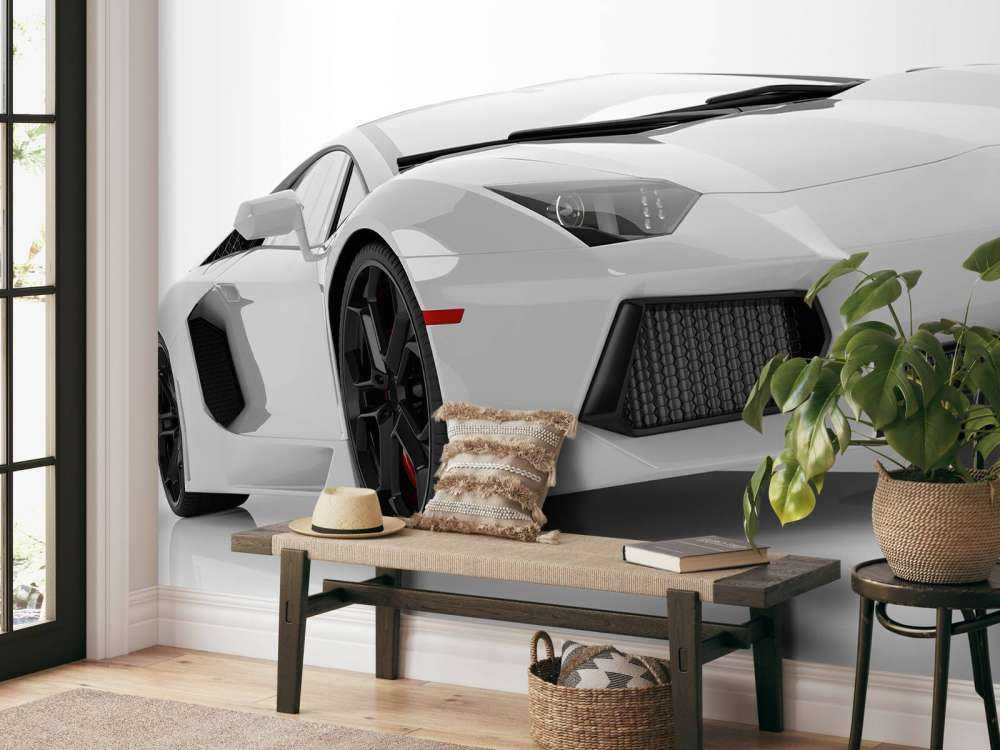 Supercar blanche