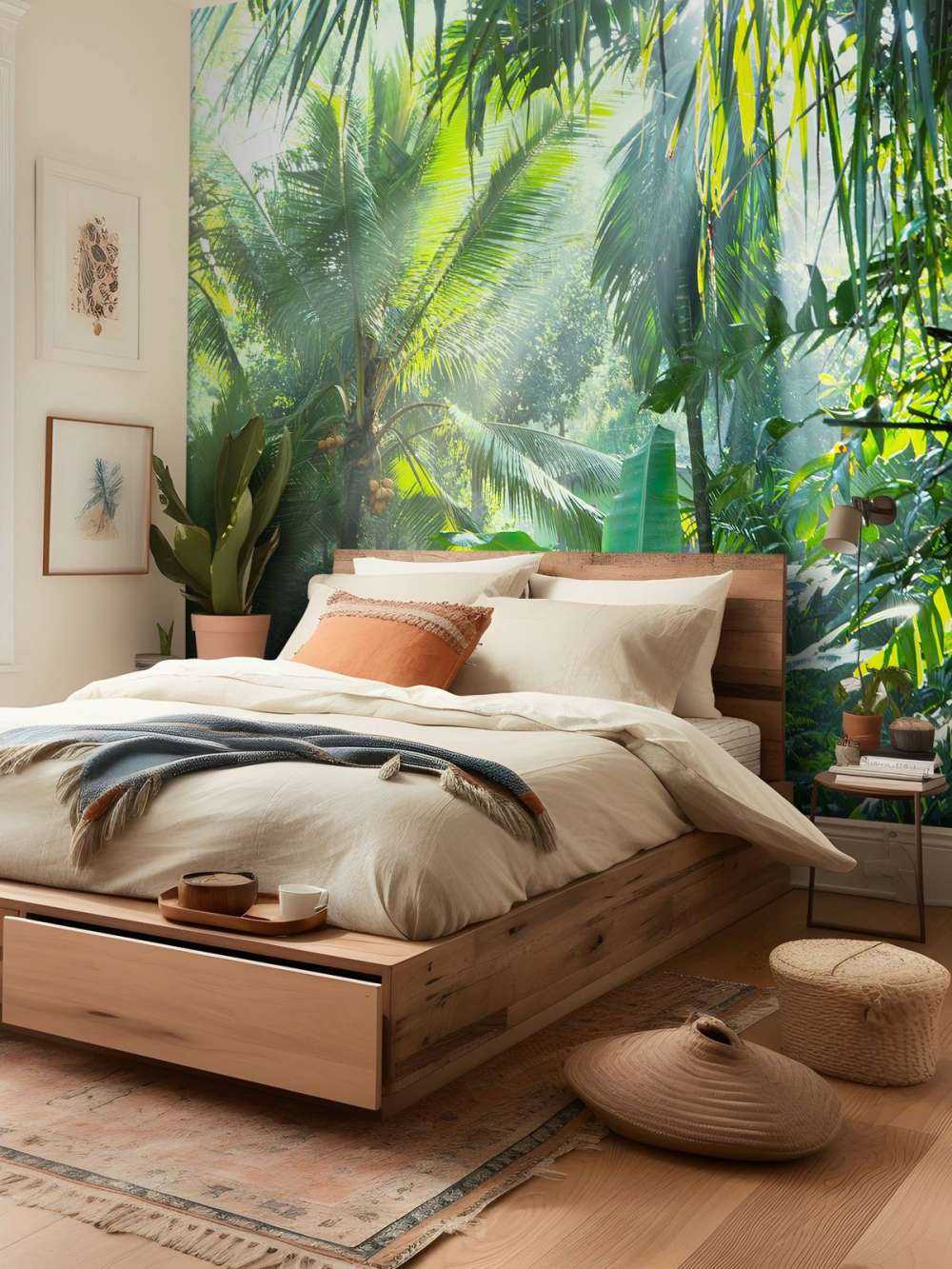 Dans la forêt tropicale