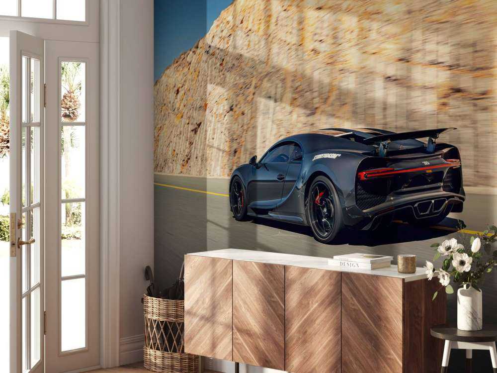 Bugatti Chiron Pur Sport en action