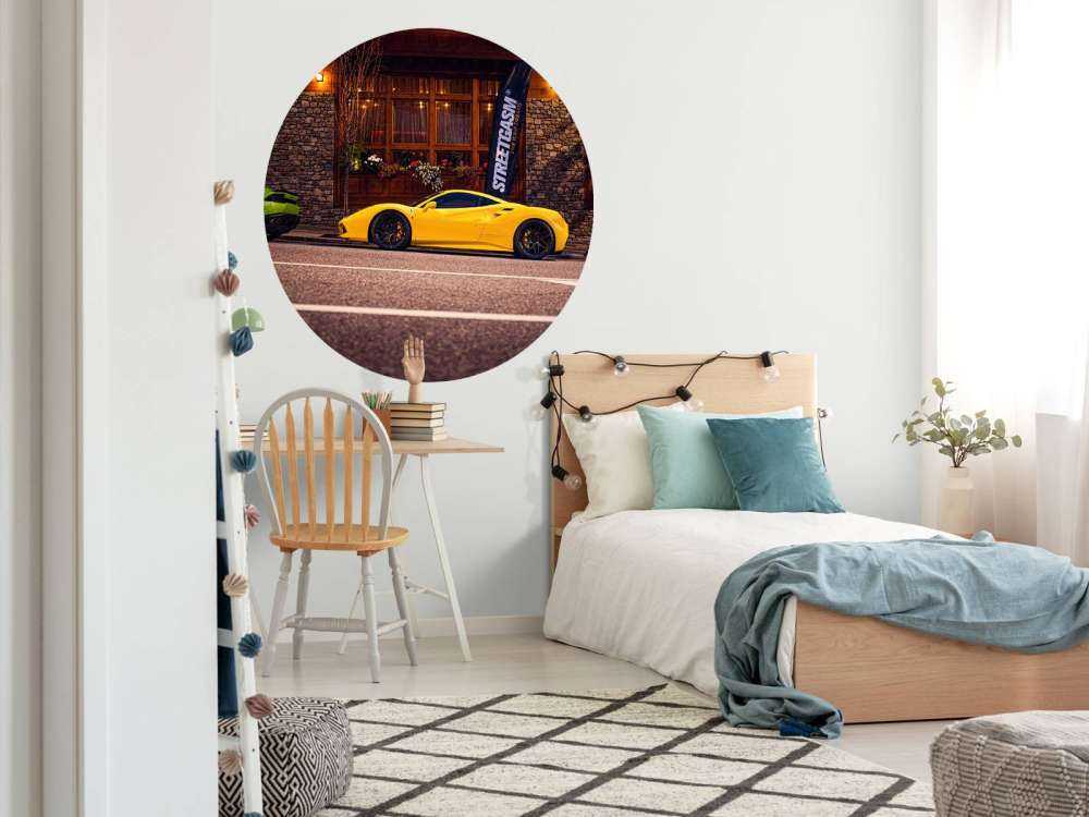 Voitures exclusives au chalet en bois
