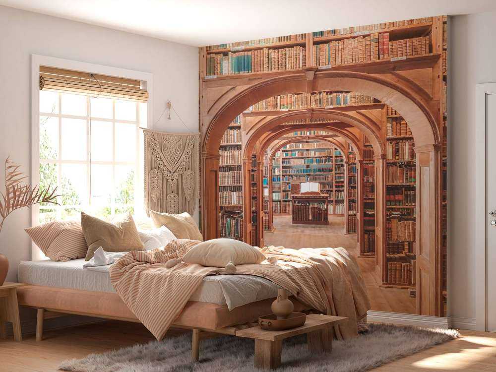 Galerie de livres en bois