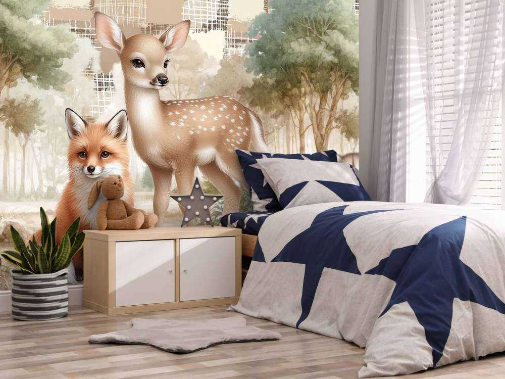 Animaux en teintes chaudes