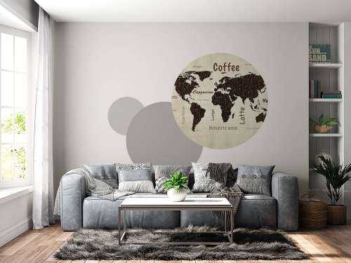 Carte du monde du café