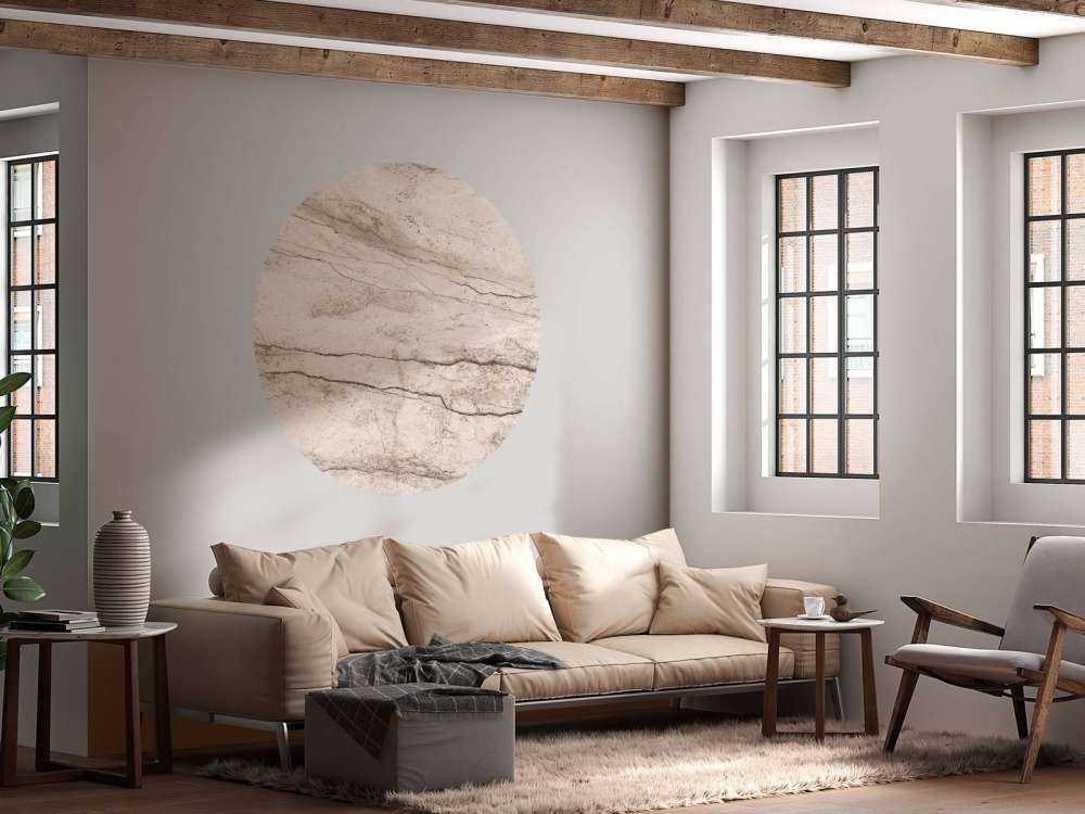 Marbre beige détaillé