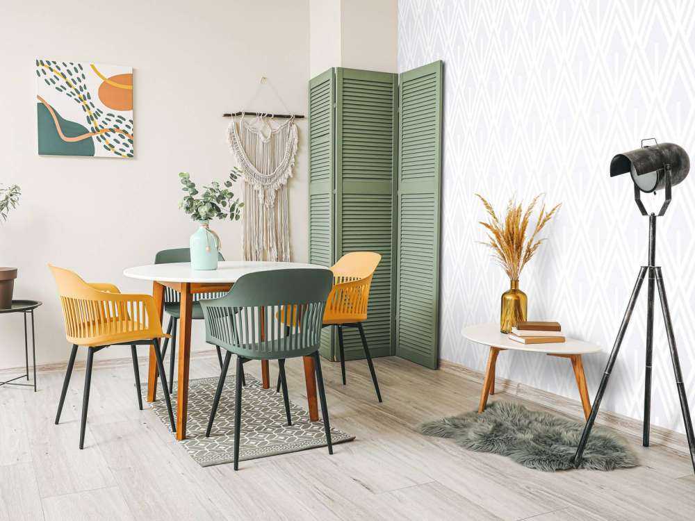 Art déco vintage gris