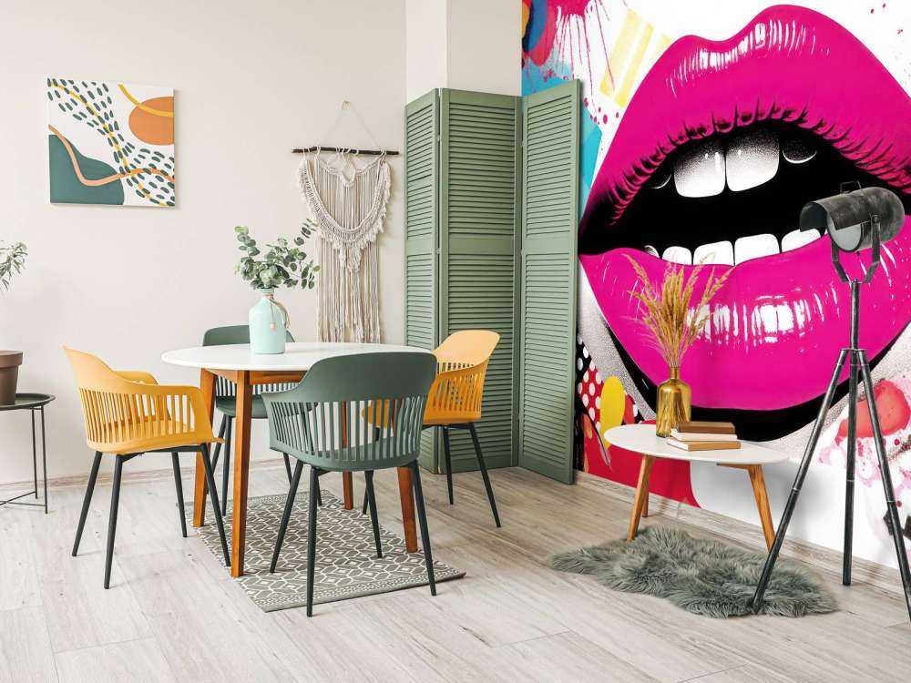 Lèvres Pop Art