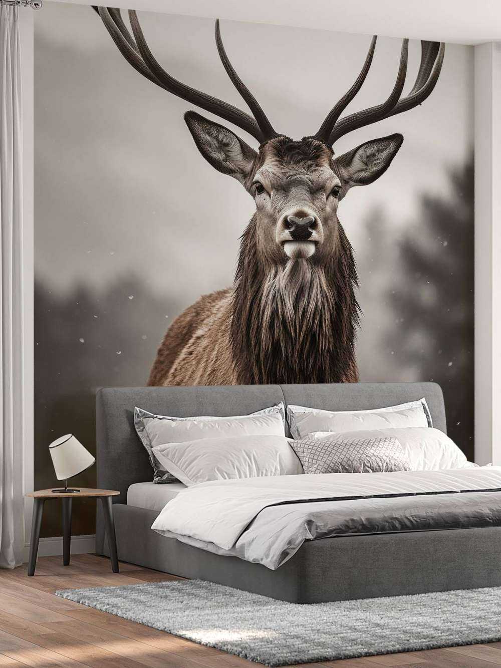 Le roi de l'hiver Le regard du cerf