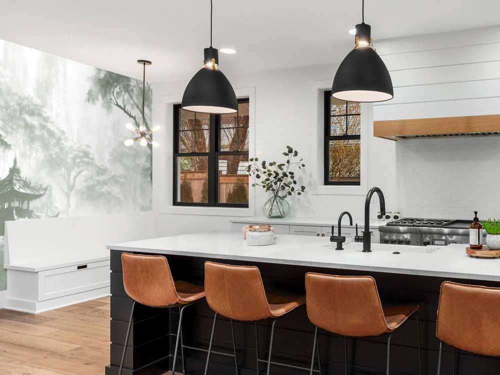 Pavillon Oriental Brumeux, vert